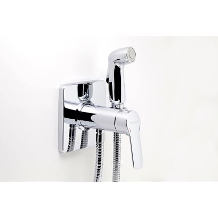 Novaservis-Bidet tap with sprayer for concealed installation METALIA shiny chrome
