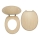 Novaservis - MDF Toilet Seat, Birch Decor
