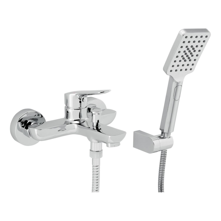 Novaservis - METALIA Bath Set with Mixer Tap, Polished Chrome