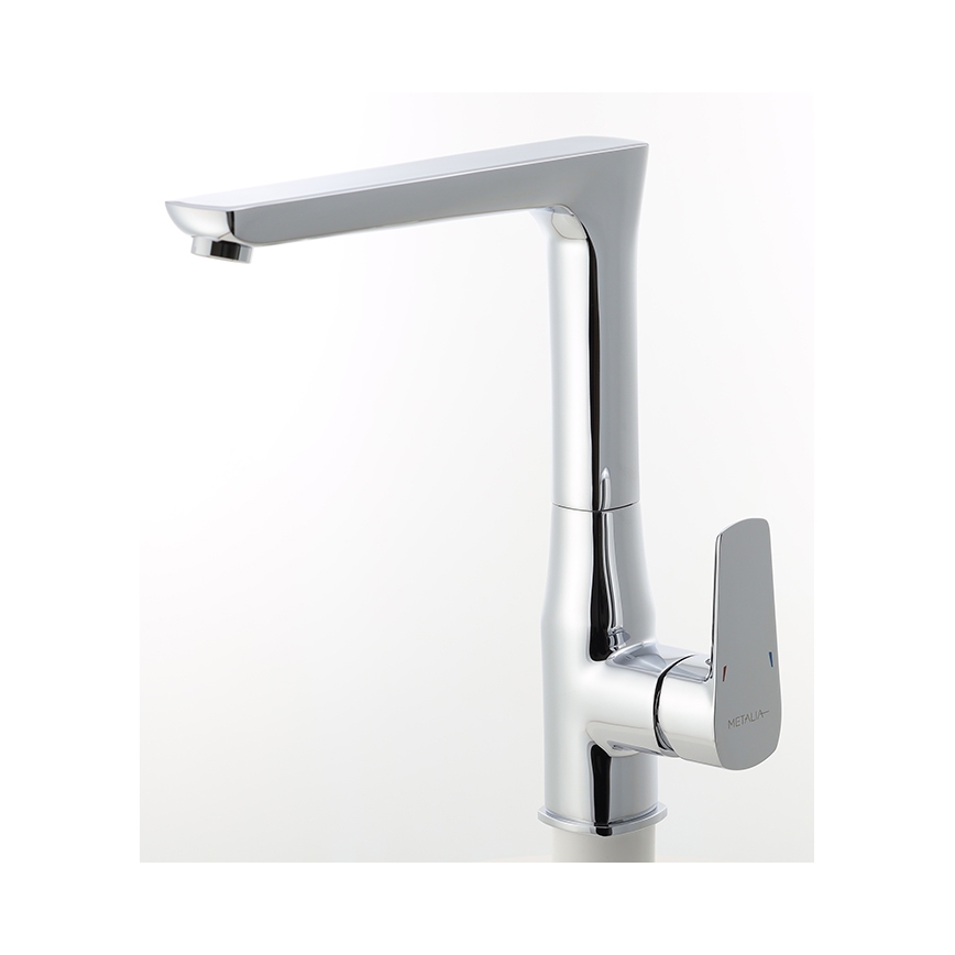Novaservis - METALIA Kitchen Sink Mixer, Polished Chrome