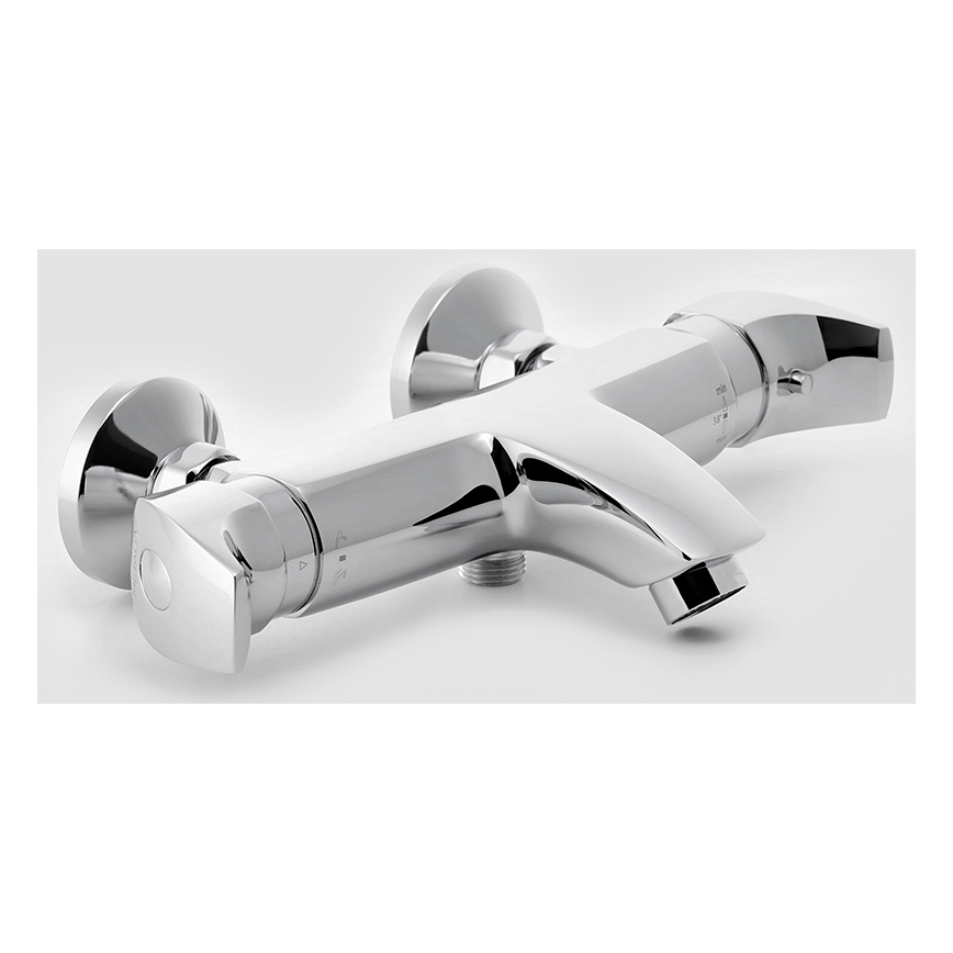 Novaservis - METALIA Thermostatic Bath Mixer, Polished Chrome