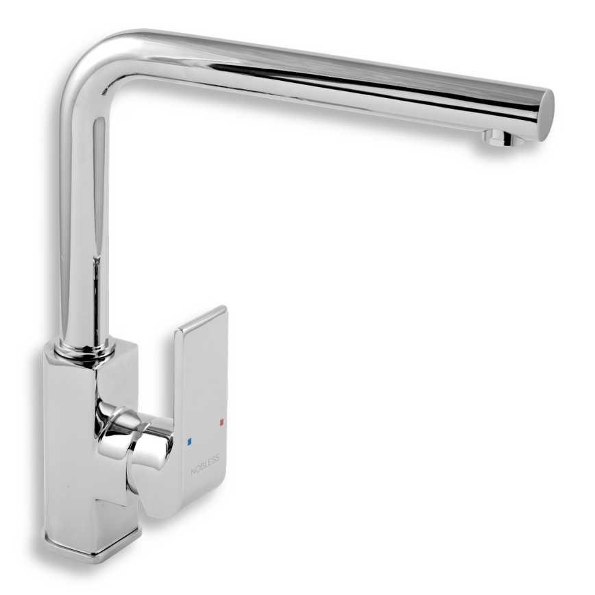 Novaservis - NOBLESS SHARP Kitchen Sink Faucet, Polished Chrome
