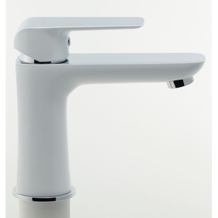 Novaservis - NOBLESS TINA White Basin Mixer