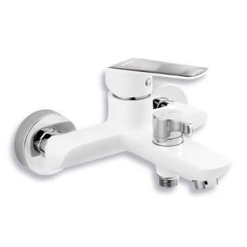 Novaservis - NOBLESS TINA White Bath Mixer