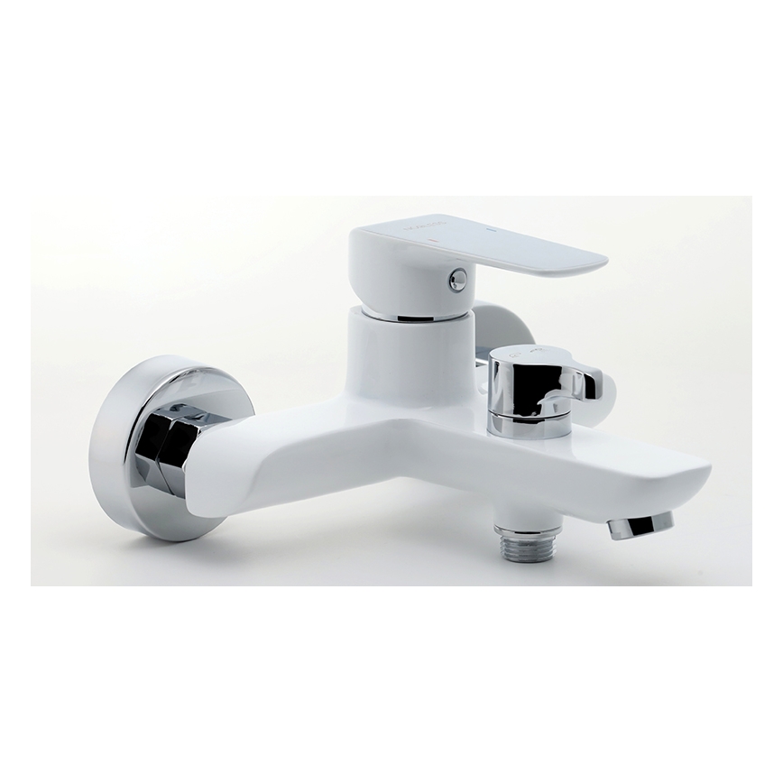 Novaservis - NOBLESS TINA White Bath Mixer