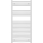 Novaservis - Rounded White Bathroom Heated Towel Rail 644W/230V 120x60 cm