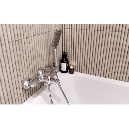 Novaservis - Shower set METALIA shiny chrome