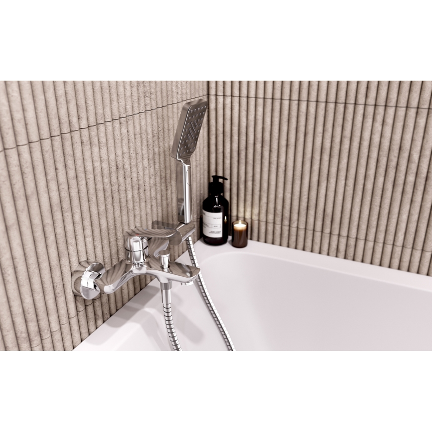 Novaservis - Shower set METALIA shiny chrome