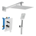 Novaservis - Shower set with concealed tap METALIA ECO shiny chrome