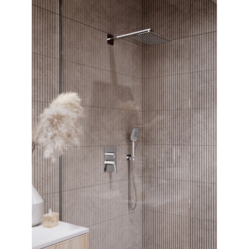 Novaservis - Shower set with concealed tap METALIA ECO shiny chrome