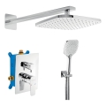 Novaservis - Shower set with concealed tap METALIA ECO shiny chrome