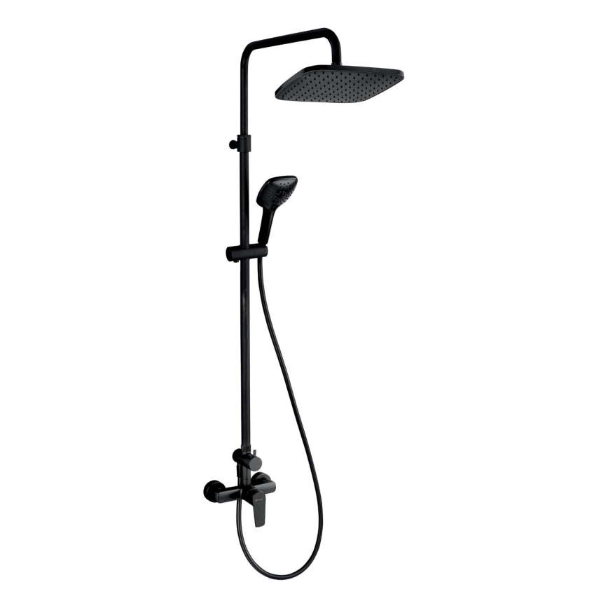 Novaservis - Shower set with tap METALIA ECO matte black