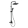 Novaservis - Shower set with tap METALIA ECO matte black