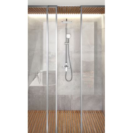 Novaservis - Shower set with tap METALIA ECO shiny chrome