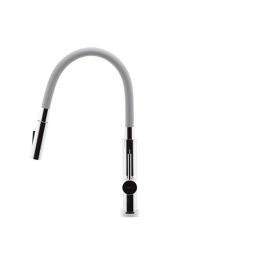 Novaservis - Sink tap with flexible arm shiny chrome/grey