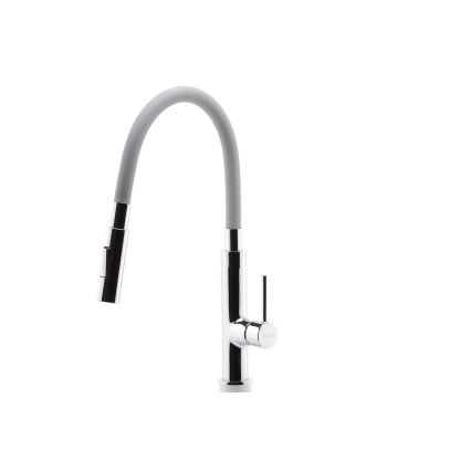 Novaservis - Sink tap with flexible arm shiny chrome/grey