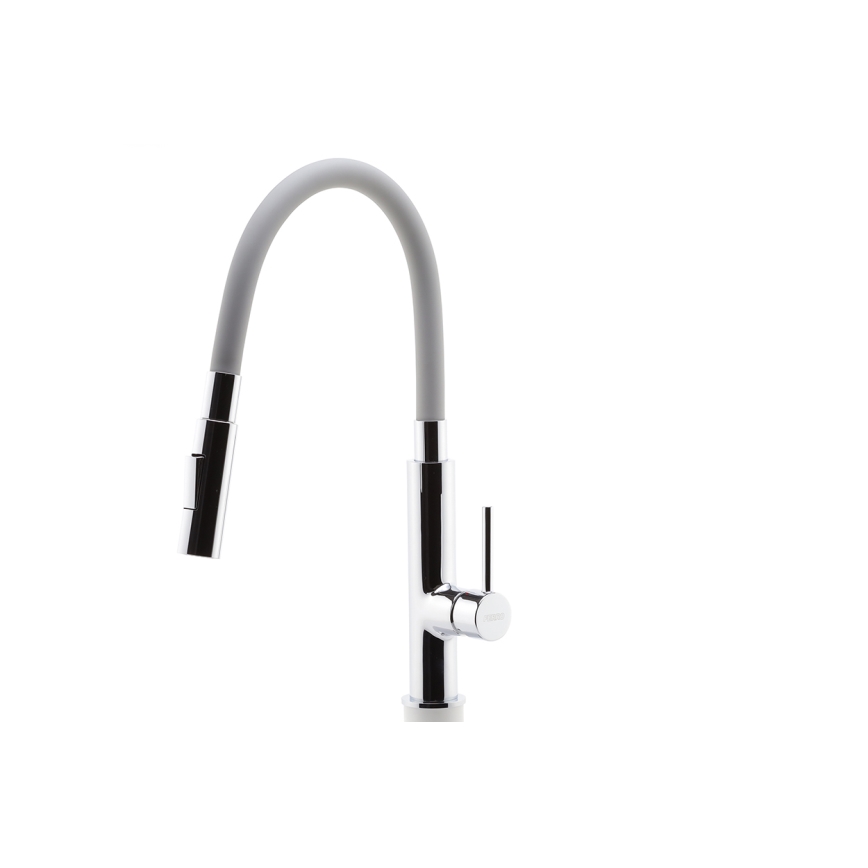 Novaservis - Sink tap with flexible arm shiny chrome/grey