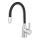 Novaservis - Sink tap with flexible arm shiny chrome/matte black