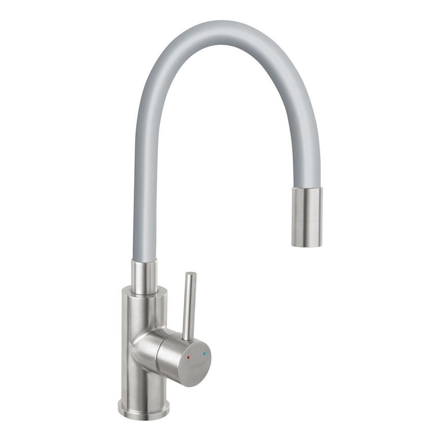 Novaservis - Sink tap with flexible arm stainless steel/grey