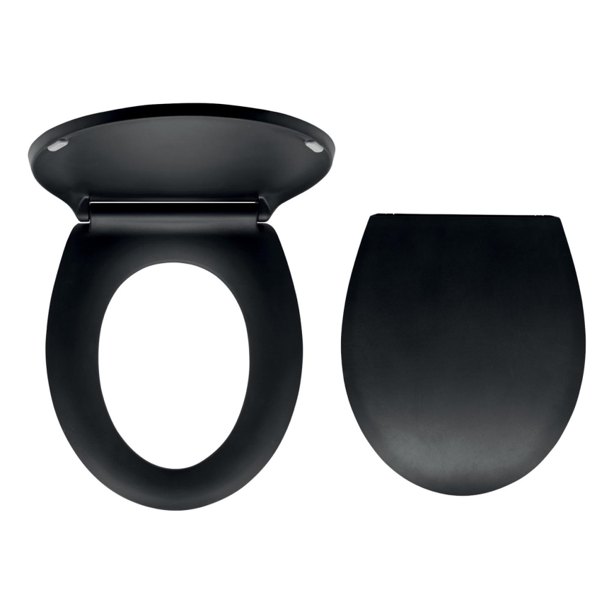 Novaservis - SoftClose Duroplast Toilet Seat, Black