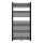 Novaservis - Straight black bathroom ladder radiator 644W/230V 120x60 cm