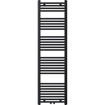 Novaservis - Straight Black Bathroom Ladder Radiator 648W/230V 160x45 cm