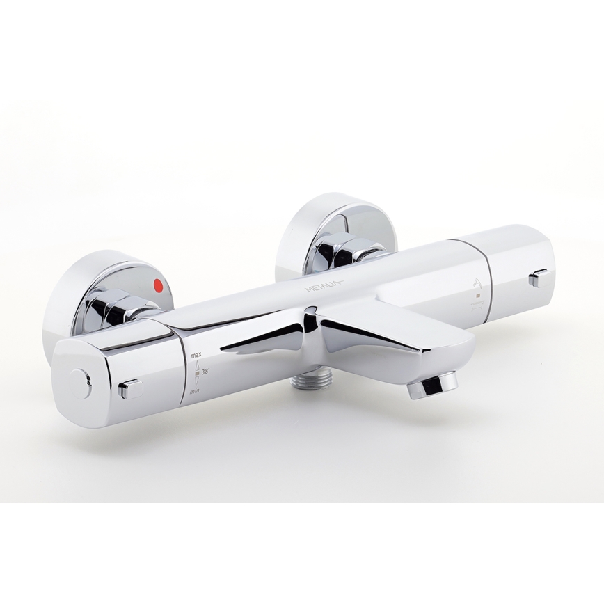 Novaservis - Thermostatic bath tap METALIA shiny chrome