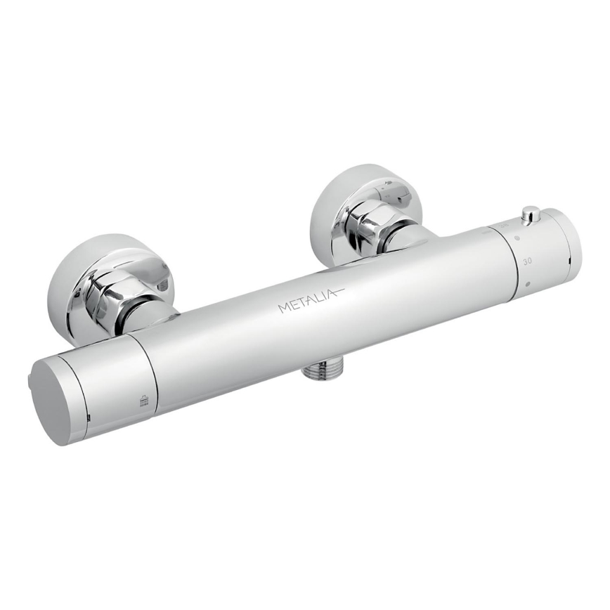 Novaservis - Thermostatic shower tap METALIA shiny chrome