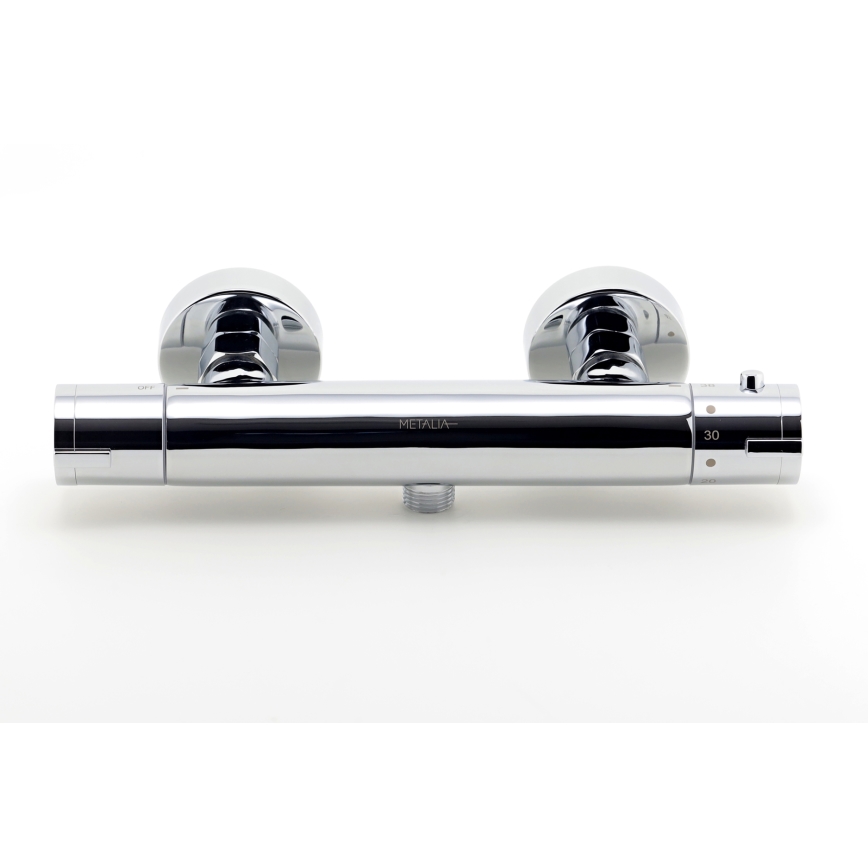Novaservis - Thermostatic shower tap METALIA shiny chrome