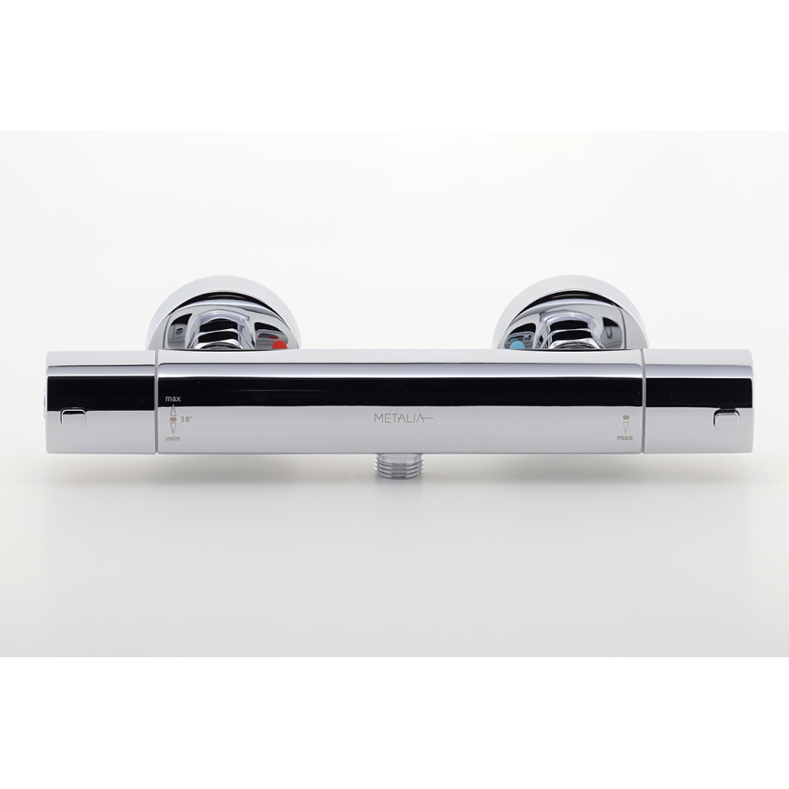 Novaservis - Thermostatic shower tap METALIA shiny chrome