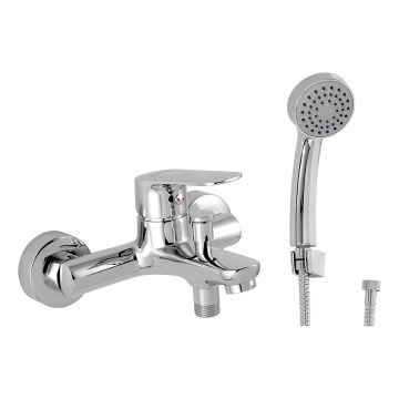 Novaservis - TITANIA COSMOS Bath Mixer Set, Polished Chrome