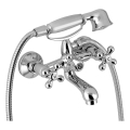 Novaservis - TITANIA RETRO Bath Set with Mixer Tap, Polished Chrome