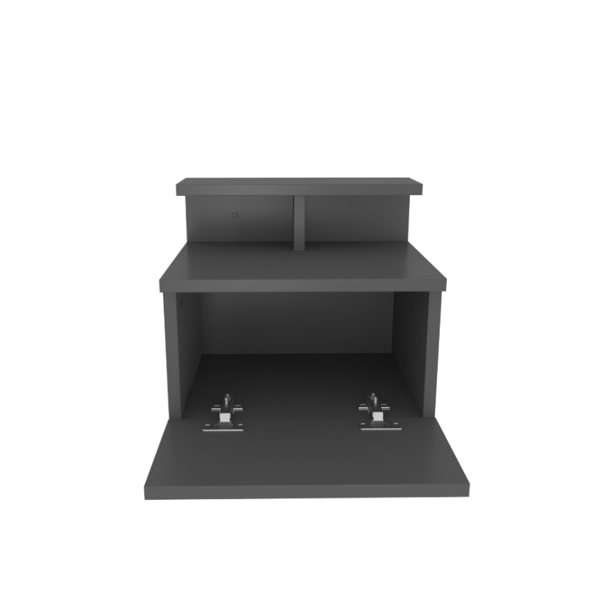 NOVEN Anthracite Nightstand