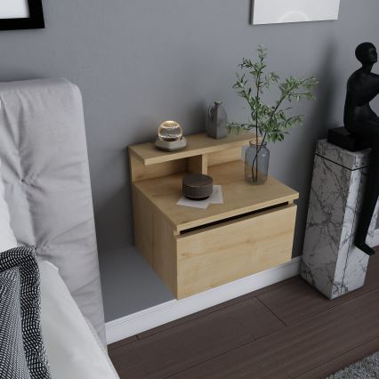 NOVEN Oak Nightstand