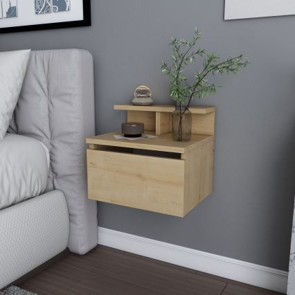 NOVEN Oak Nightstand