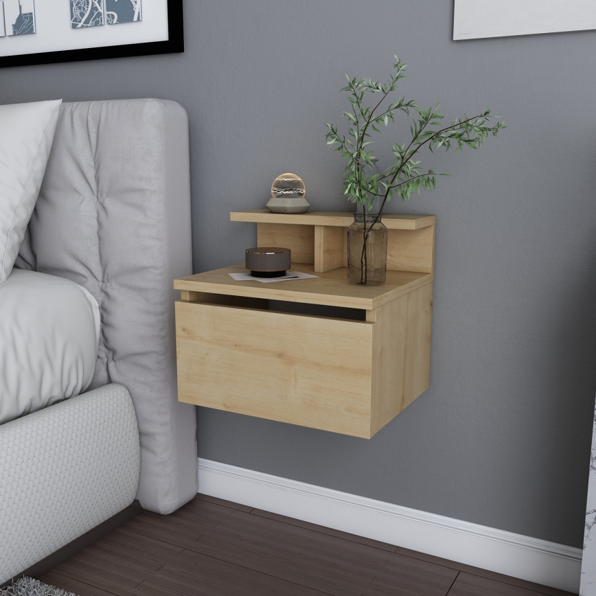 NOVEN Oak Nightstand