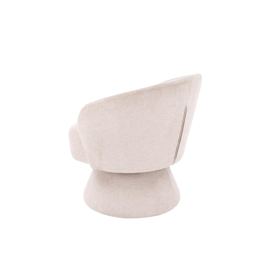 NOVU Swivel Armchair in Beige