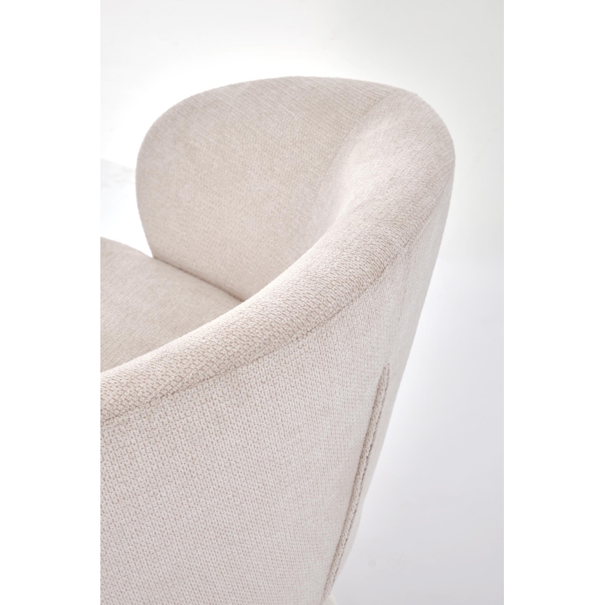 NOVU Swivel Armchair in Beige