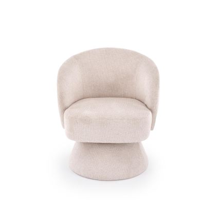 NOVU Swivel Armchair in Beige