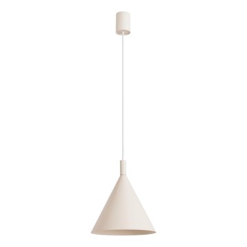 NOX cable-hung pendant 1xE27/15W/230V cream