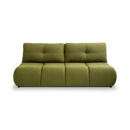 NUORO Green 3-Seater Sofa Bed with Storage