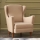 NUPI Wingback Armchair Cream