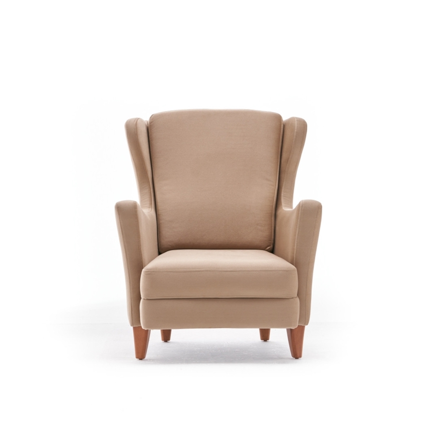 NUPI Wingback Armchair Cream