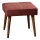 NUTO Ottoman 46 x 46 cm Red