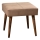 NUTO Stool 46x46 cm Brown