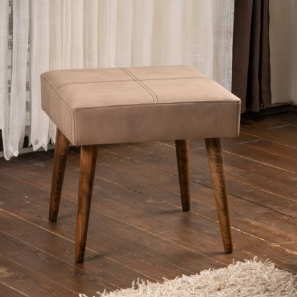NUTO Stool 46x46 cm Brown