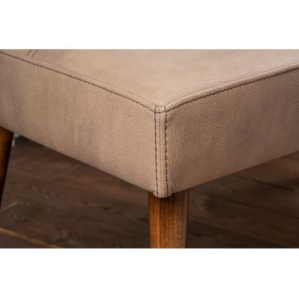 NUTO Stool 46x46 cm Brown