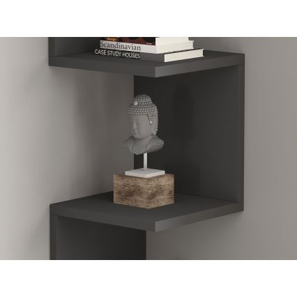 NUVIA Anthracite Shelf