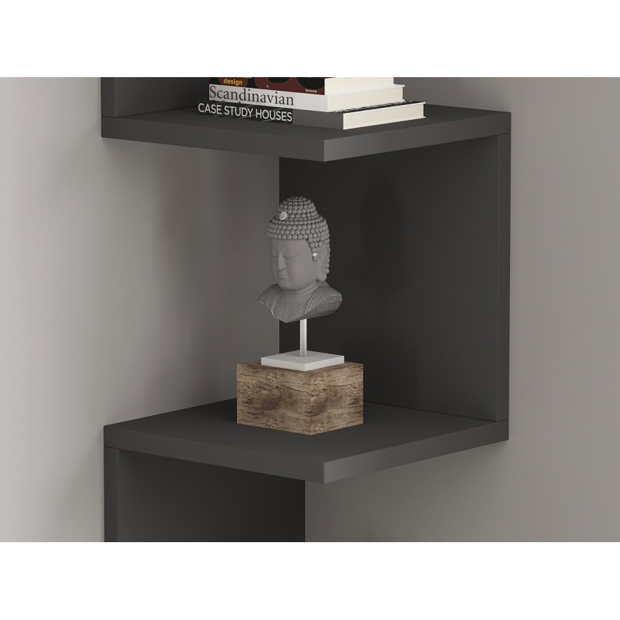 NUVIA Anthracite Shelf