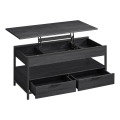 NYRO Lift-Top Coffee Table, Black